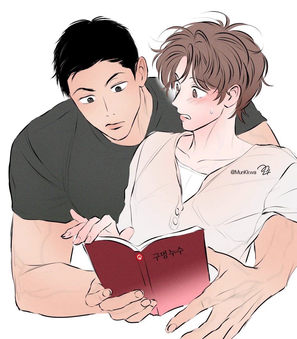 dekulina_'s tweet photo. os dais cuenta que el bkdk tiene el mismo tropo físico de los manhwas bl? LALDLSLDL típico top muy musculado con mirada afilada x bottom con cara más tierna y bajito https://t.co/QIJ0755R9U