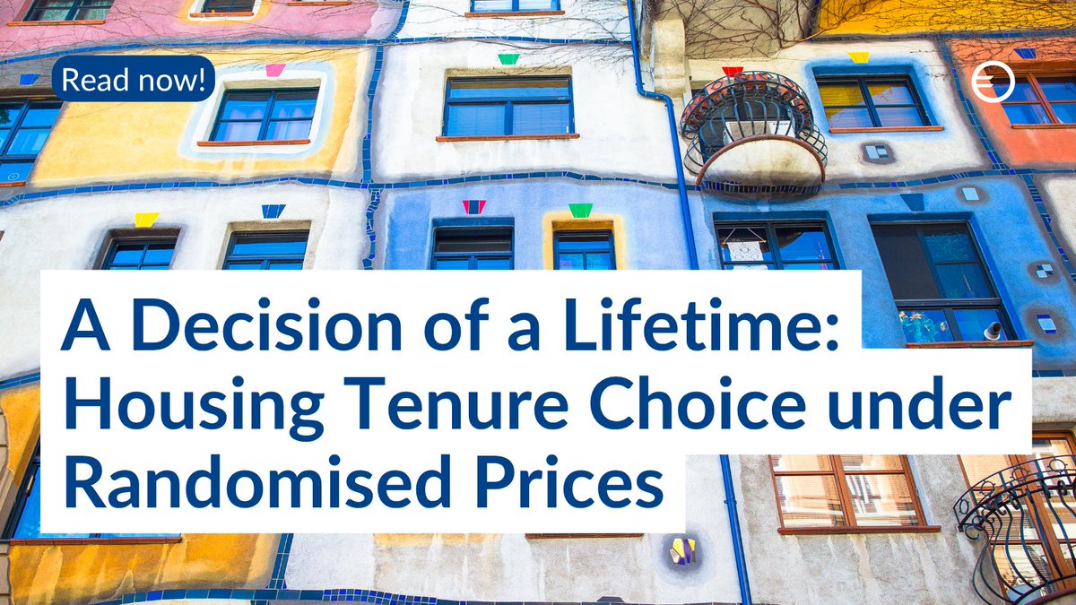 oenb's tweet photo. 📉 Lower property prices make renters more likely to buy. 📈 Higher property prices make owners more likely to sell.

Our latest Working Paper uses a randomized survey experiment in Austria to examine housing market decisions.

🔗 https://t.co/xng1b2yV84

#Housing #Research https://t.co/36qx9Y5noe