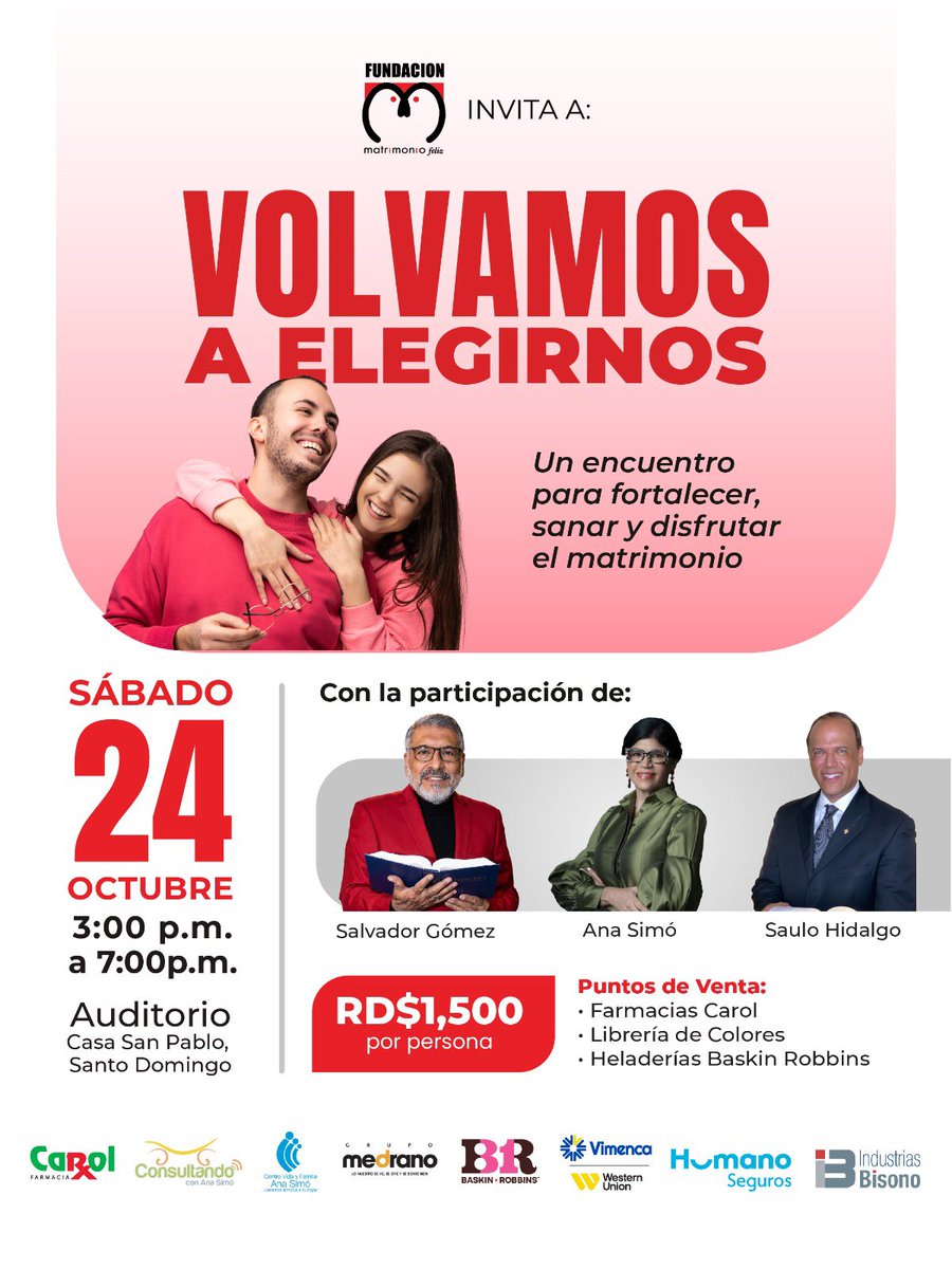 MovMatrimfeliz's tweet photo. Hay momentos que nos recuerdan que lo importante sigue siendo estar juntos.
“Volvamos a Elegirnos” es una invitación a reencontrarnos y mirar hacia adelante.
¡Acompáñanos!
#VolvamosAElegirnos https://t.co/CPP707NV6b