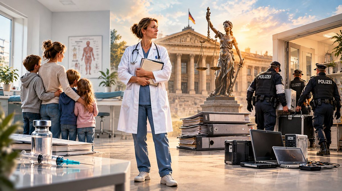 Haintz_MediaLaw's tweet photo. Der Staat als Büttel der Pharmaindustrie

Eine Richterin soll von einem gewünschten Freispruch abgeraten worden sein, ein Arzt spricht intern von möglichen Impfschäden und fürchtet zugleich um seine berufliche Existenz. Während kritische Stimmen verstummen, wächst der Eindruck, dass die Angst vor Konsequenzen längst Teil des Systems geworden ist. 

Ein Kommentar von Prof. Dr. Martin Schwab. Jetzt zum Nachlesen auf HAINTZmedia. Der weiterführende Link befindet sich im ersten Kommentar. (JB)