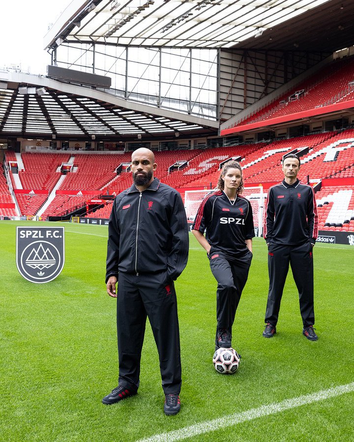 ManUtd_Es's tweet photo. Presentando la colección de SPZL @adidasFootball ⚫️ https://t.co/2NarW79Oo7