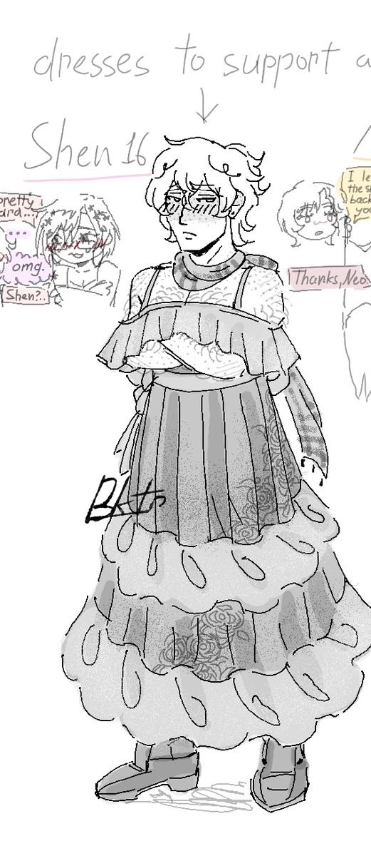 Auohikgs's tweet photo. Thank you for the 12 followers^_^
I designed some dresses for my oc that they could wear! https://t.co/DFNMIkhbHU