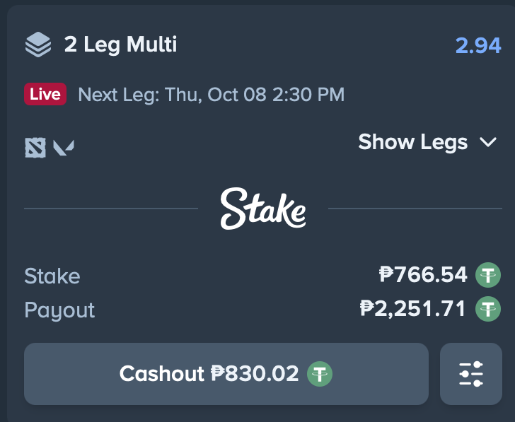 Manifestedwin's tweet photo. 250 ₱ to one winner 

Drop your USDT Polygon Address below

Will choose a winner if this bet slip cashes. https://t.co/lWrAl2dYwN