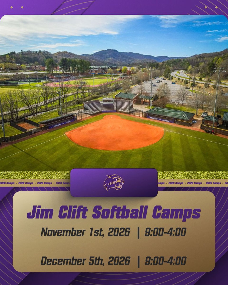 CatamountSB's tweet photo. ⛈️ CAMP THIS WEEKEND HAS BEEN CANCELLED DUE TO WEATHER ⛈️. 

New dates listed below.

📅: November 1st, 2026 &amp; December 5th, 2026 

⏰: 9:00AM-4:00PM

📍: Catamount Softball Complex

🔗: https://t.co/qoYmBQ5lPQ

Sign Up Today!! https://t.co/7kbu9cm92s