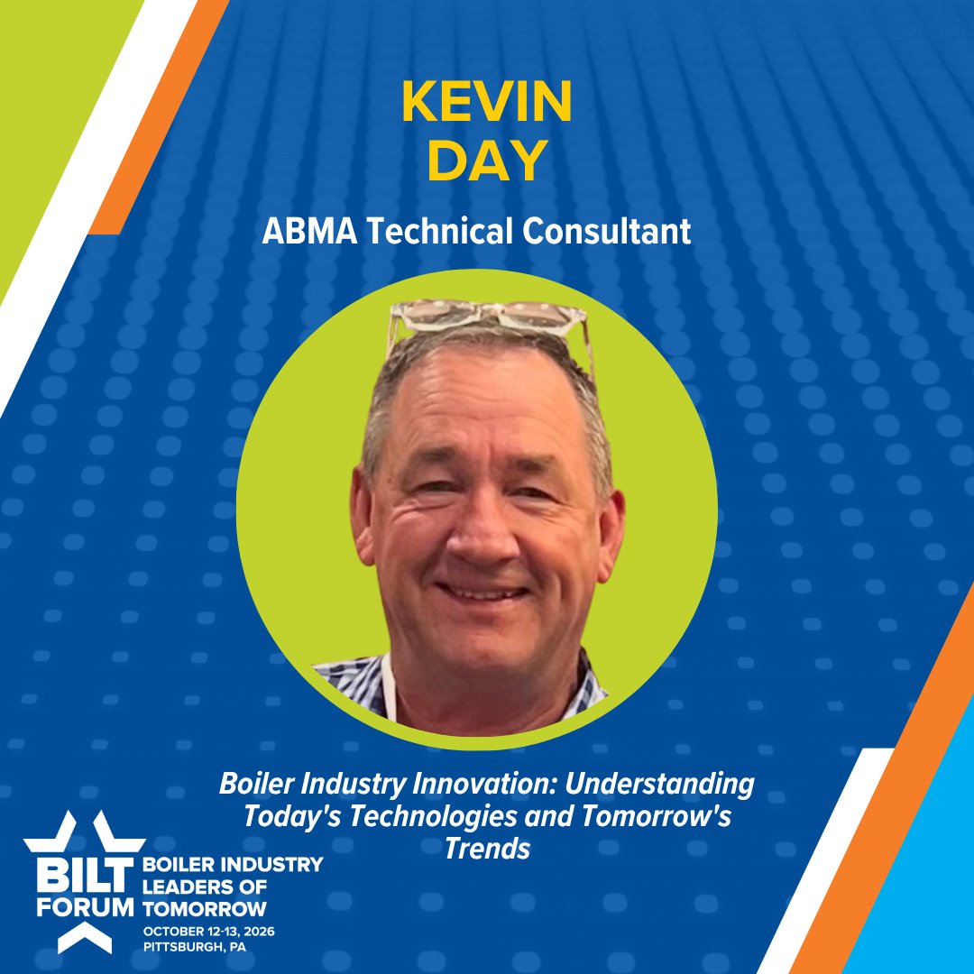 ABMABoiler's tweet photo. Explore the latest innovations shaping our industry! Kevin Day presents "Boiler Innovation & Technical Insights," sponsored by Nationwide Boiler, at the ABMA BILT Forum. Register now: https://t.co/zaZMlyXhYu #BoilerEngineering #BILTForum #ABMA https://t.co/khdf1t0XDX