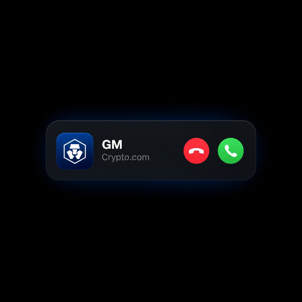 cryptocom's tweet photo. Your daily GM is calling. https://t.co/Tl3EQRog7A