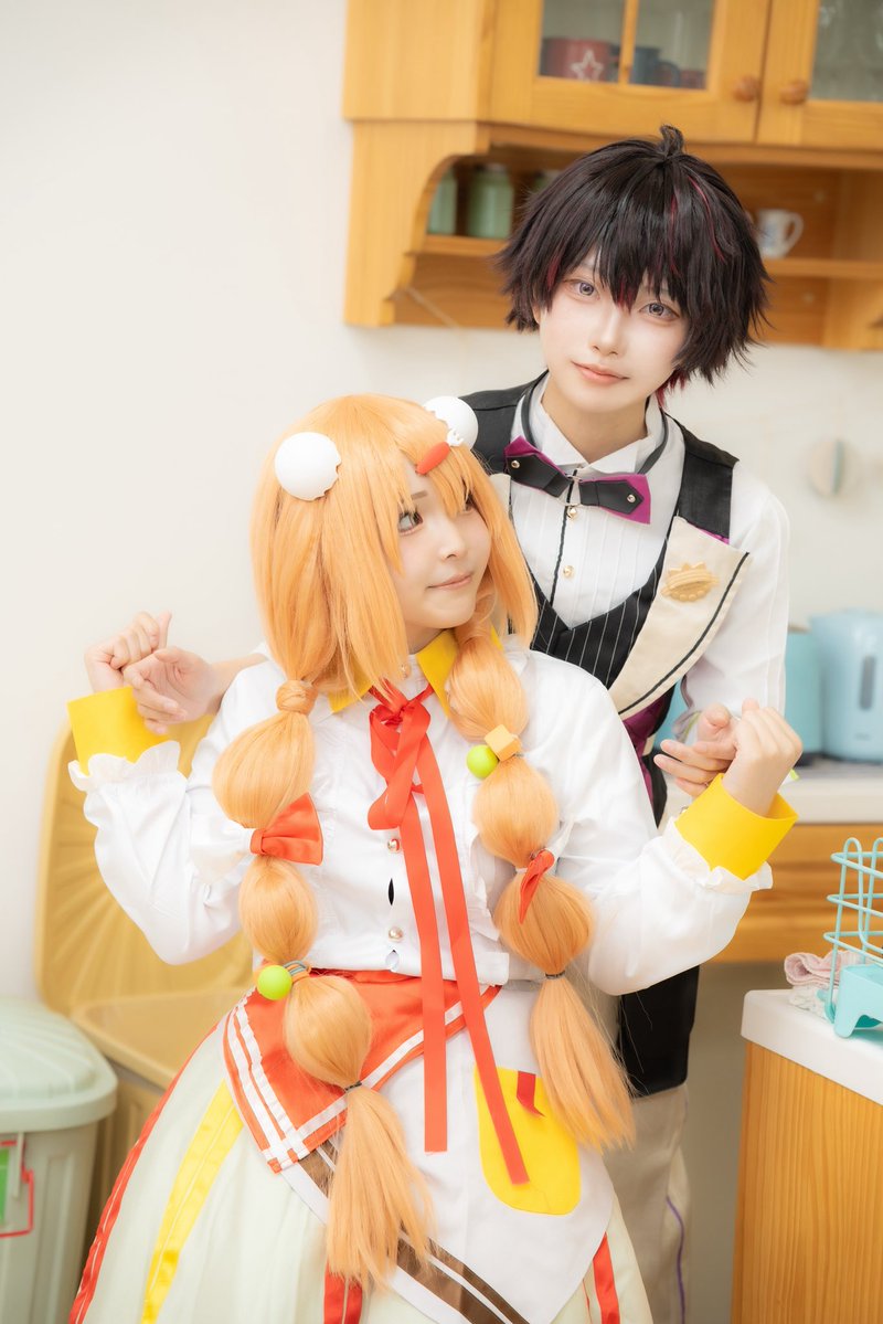 okayu_cos14's tweet photo. cosplay   ￤    njsj

               ξ ま＋=ま  💛💜

photo:神月姫さん
🍇: 柚木ちゃん
#夏の暑さに負けるなｽﾍﾟｼｬｰﾚ0829 https://t.co/4vfFHBbtJz