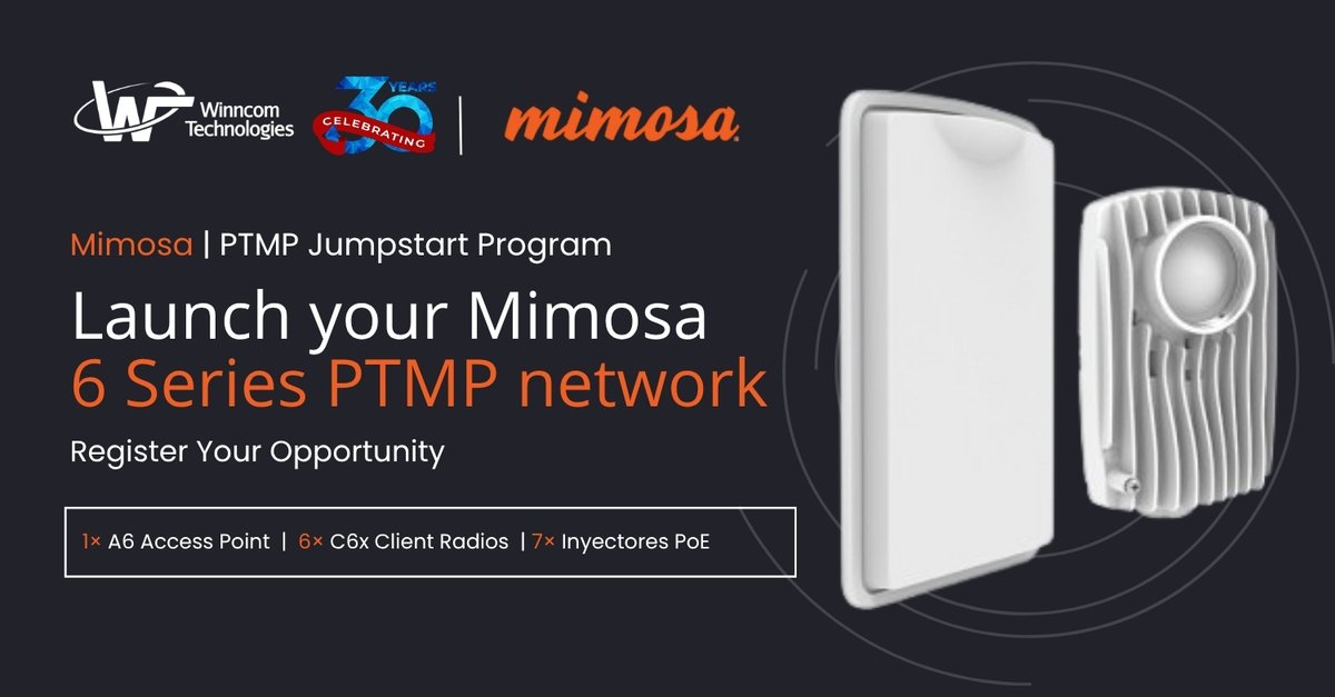 WinncomTech's tweet photo. If you are planning a new coverage area, this is a smart place to start. 
Click the link to register your opportunity :
https://t.co/MWqerJQyws

#MimosaNetworks #PTMPDeployment #BroadbandSolutions https://t.co/9oLkQviAYq