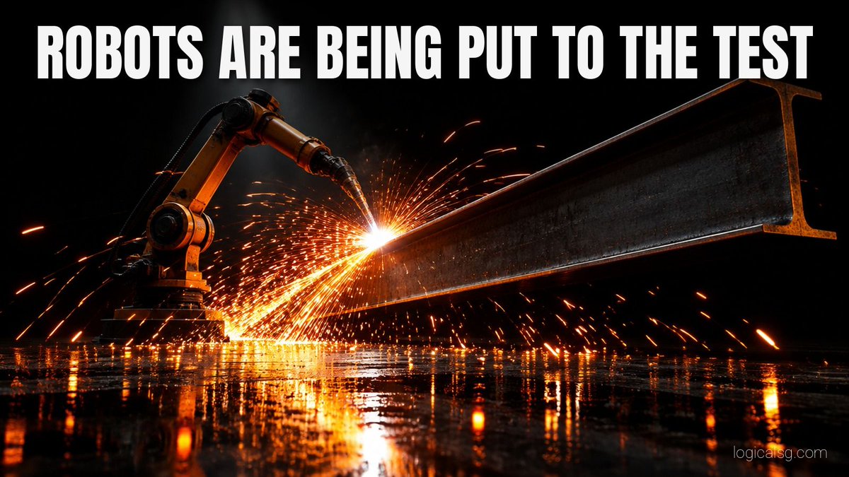 LogicalSG's tweet photo. Robots are being put to the test.

Today's Robotics Daily: a welding robot passes its acceptance test, humanoids head to car plants, cobots take spoken commands, and drones eye two more metros.

https://t.co/CwVuOqEDCh

What proof would you need before a robot joins your line? https://t.co/KmBMOHDWLb