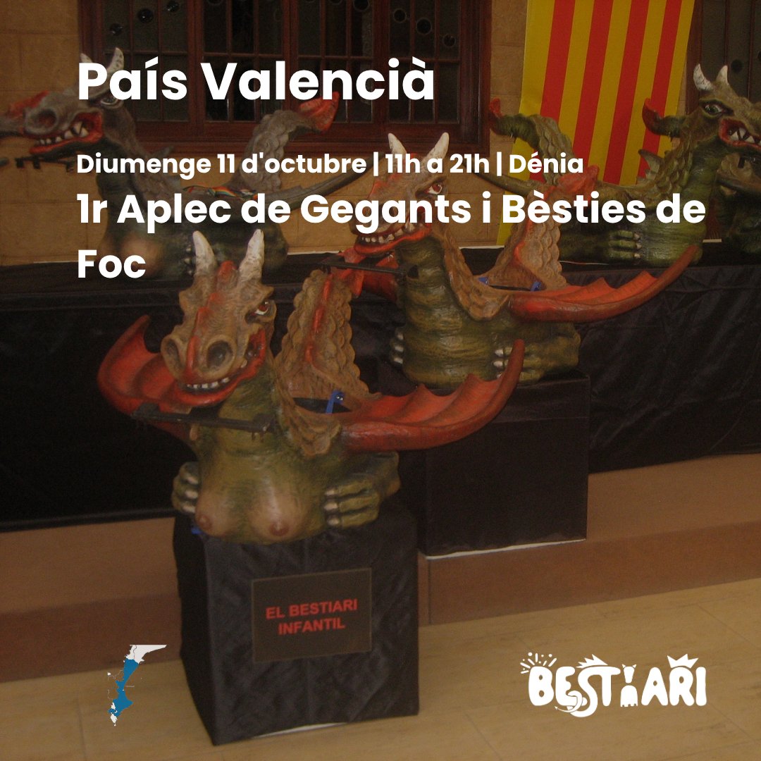 Bestiari_Cat's tweet photo. La cultura popular no s'atura! A quines activitats anireu? 🙌 

🔗 Consulta aquí l'agenda https://t.co/zcrL6puTv6
 
❗ I si vols que la teva activitat aparegui a l'agenda del Bestiari, envia'ns la informació a comunicacio@bestiari.cat

#Bestiari #Culturapopular https://t.co/huNZWmOe84