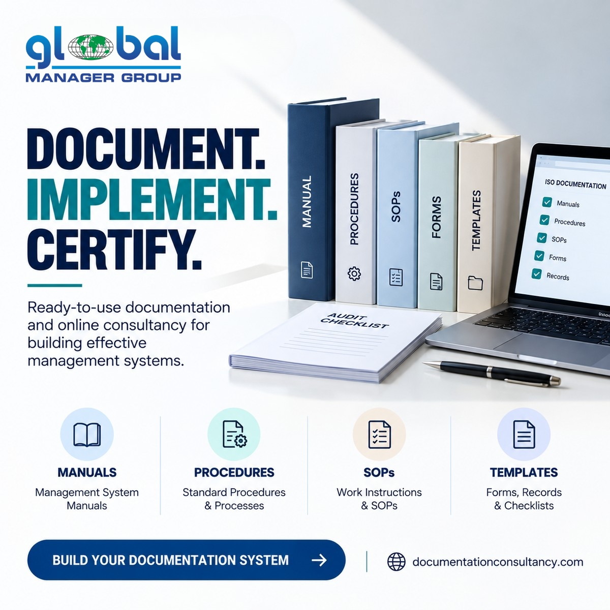 iso_consultant's tweet photo. π Build your ISO documentation system with support for manuals, procedures, SOPs, forms, templates & audit checklists.
π https://t.co/SsaNrfqNUx
#ISODocumentation #ISO https://t.co/8hkAPAF4nq