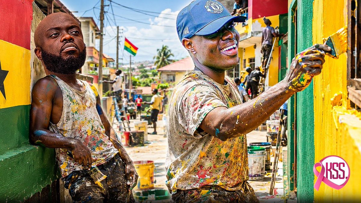 kwadwosheldon's tweet photo. Ghana Government to Paint 1.28 Million Houses Ahead of Ghana’s 70th Independence Anniversary! 🇬🇭🏠

https://t.co/OFn8VSpcRX https://t.co/D6qfyOK0Vi