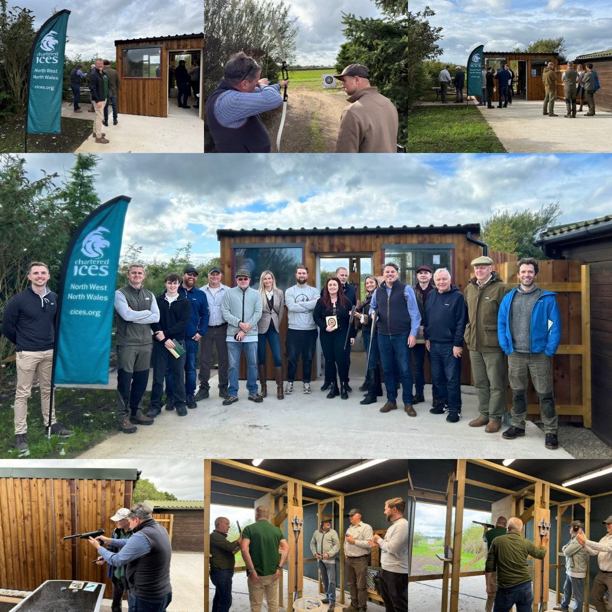 CharteredICES's tweet photo. 🏹 Turnout doubled for this year's clay pigeon, air pistol shooting &amp; archery sporting event! Members enjoyed a day at Mickley Hall with friendly competition + a great opportunity to network.

Many thanks to event sponsor Damian James Delay + Quantum Experts.

#CICESEvents https://t.co/94vtIK1741