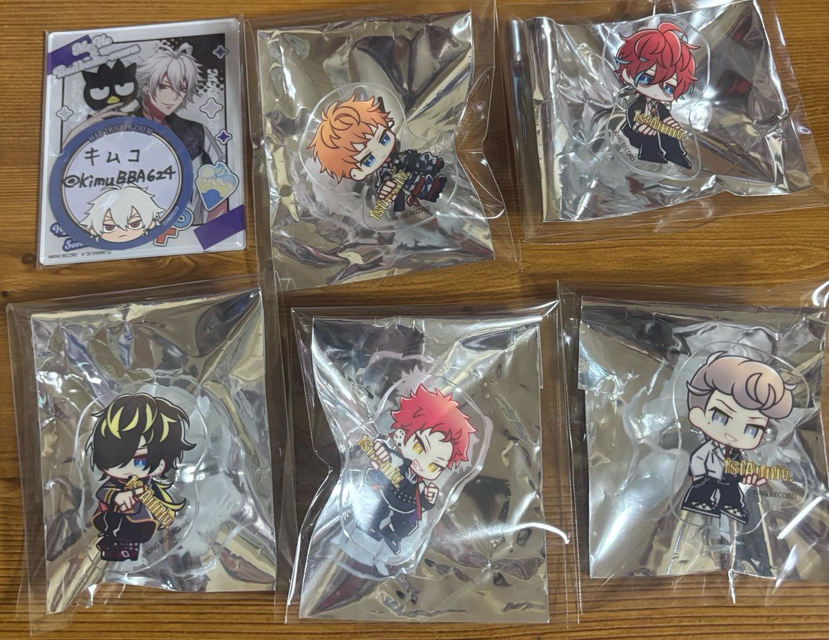KimuBBA624's tweet photo. 【交換・譲渡】ヒプノシスマイク オンラインくじ ARBちびキャラリング

譲➞理鶯、独歩、空却、十四、獄

求➞同異種左馬刻
・異種はムビ絵、アニメ絵(SD含)以外。
・譲渡の場合希望額提示ください。

郵送のみ。
よろしくお願いいたします。 https://t.co/TFn9FVgBCN