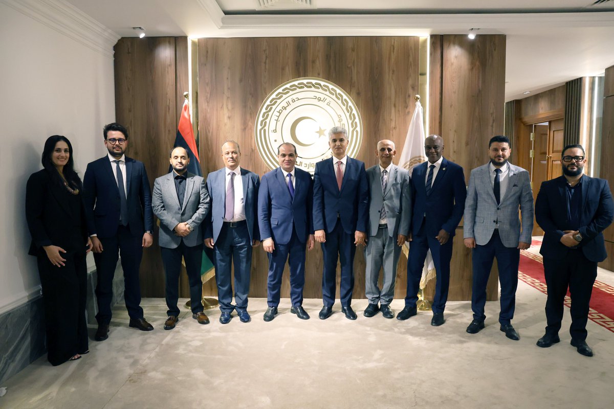 OSS_Comms's tweet photo. In Tripoli, the @OSS_Comms and Libya’s Ministry of Water Resources explored new avenues for cooperation to develop projects aligned with national priorities and facilitate access to #climate_finance. https://t.co/Wvlg8yHCUl