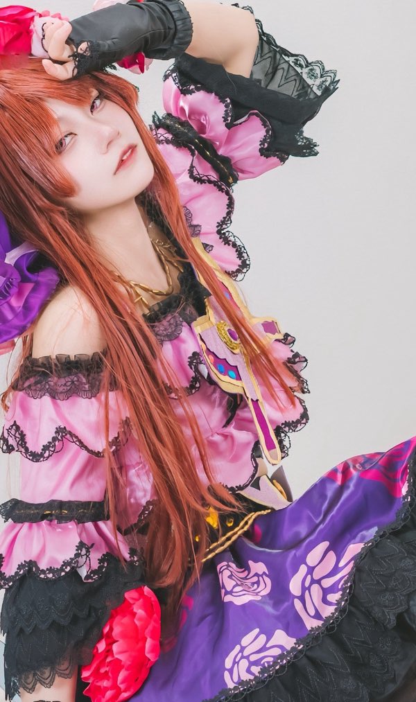 Boooka_0620's tweet photo. Cosplay／アイカツ！

        紫吹 蘭🥀⋆

  ーー運命を振り向かせたいーー

Photo📸:こうちゃんさん
                           (@mikawakooka ) https://t.co/FahCCxyUgj
