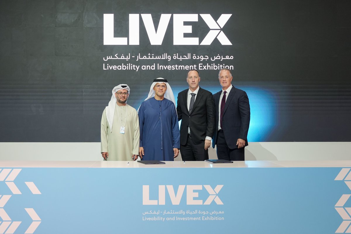 LIVEX_Global's tweet photo. At LIVEX 2026, ADPIC and The Boring Company announced a partnership to explore advanced underground infrastructure opportunities in the emirate.

The collaboration open ups new possibilities for urban connectivity and mobility, supporting Abu Dhabi’s vision for a more connected, efficient and liveable city.

The partnership was one of the key announcements at LIVEX 2026, highlighting how new ideas and collaborations could help shape the future of infrastructure and mobility in Abu Dhabi.

#LIVEX2026 #LiveWhatsNext