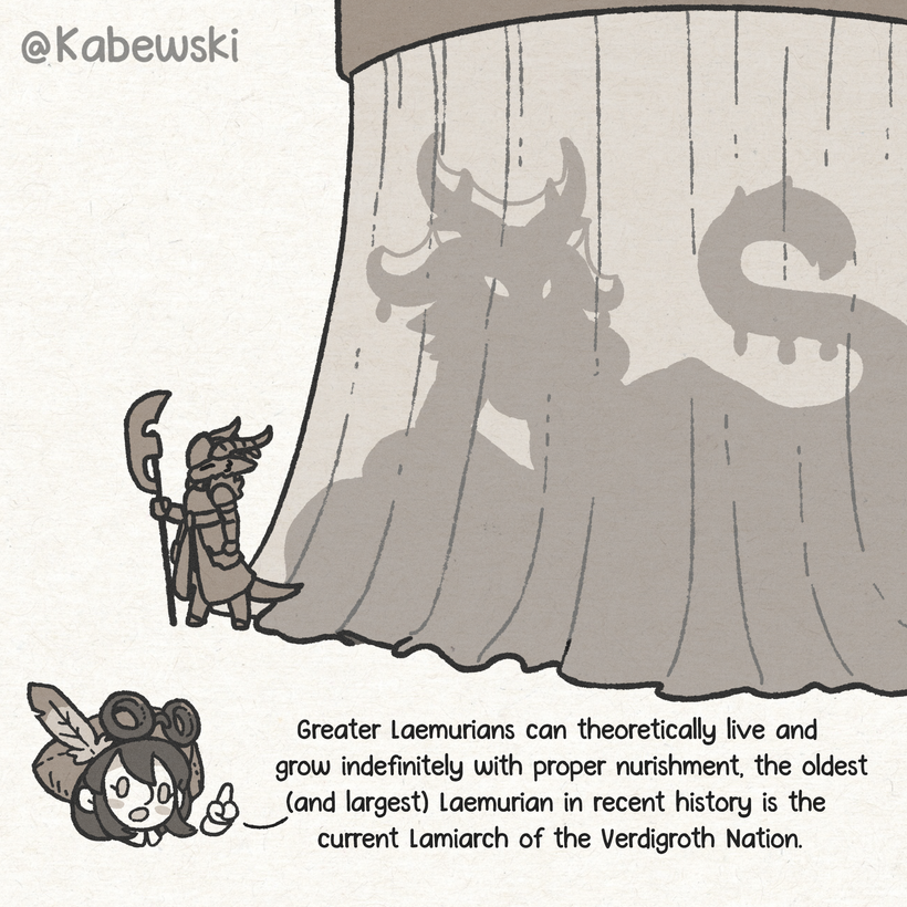 Kabooski01's tweet photo. Laemurians! Both big and small. https://t.co/CdfrMhdzAY