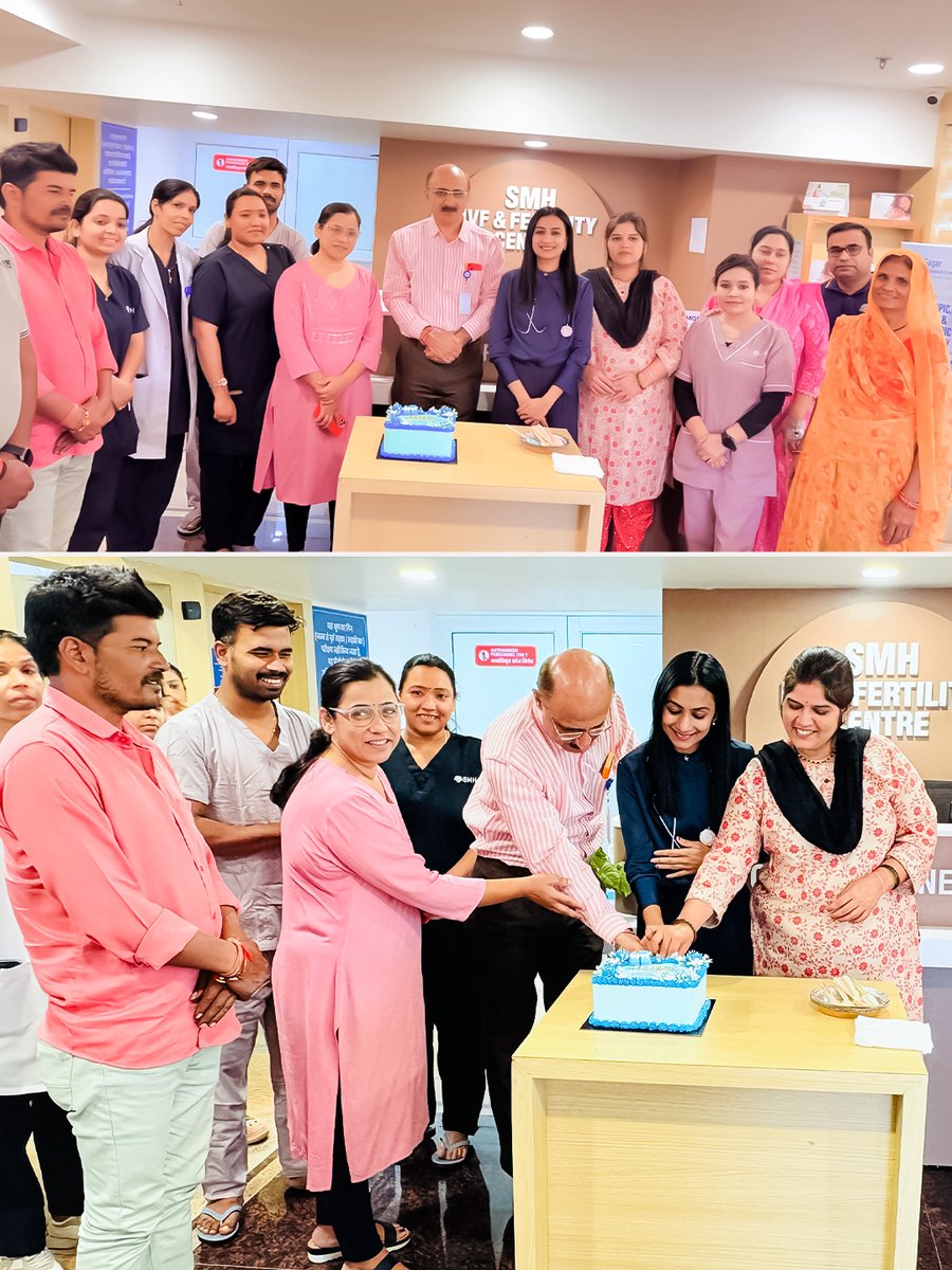 smhbhopal's tweet photo. September marked a 100% success rate at SMH IVF & Fertility Centre.
We celebrated this achievement alongside our dedicated team, our wonderful patients who completed their IVF journeys, and Dr. Purnima Tiwari.
#SMHIVF #FertilityCare #IVFSuccess #IVFJourney #SMH https://t.co/MV740yTmdi