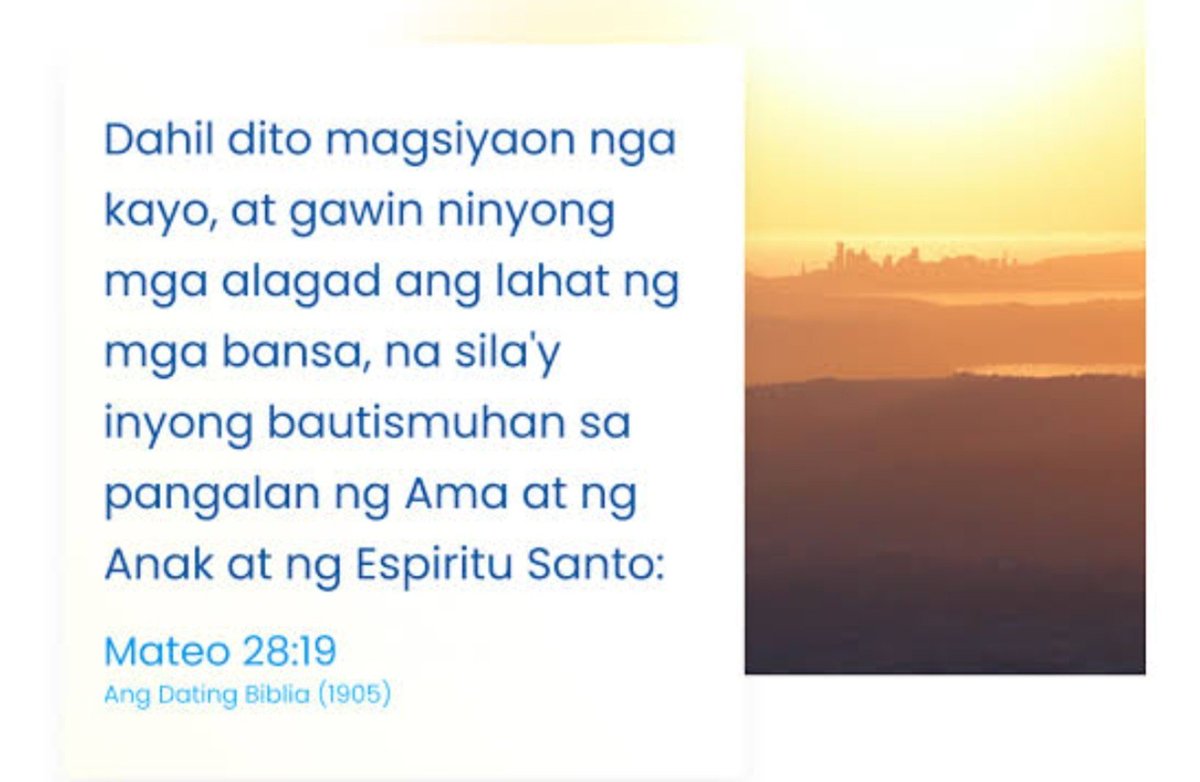 DhionDionisio's tweet photo. Day 14

True Baptism
#PureDoctrinesOfChrist
#GlobalPrayerForHumanity https://t.co/AJjTFg3mTg