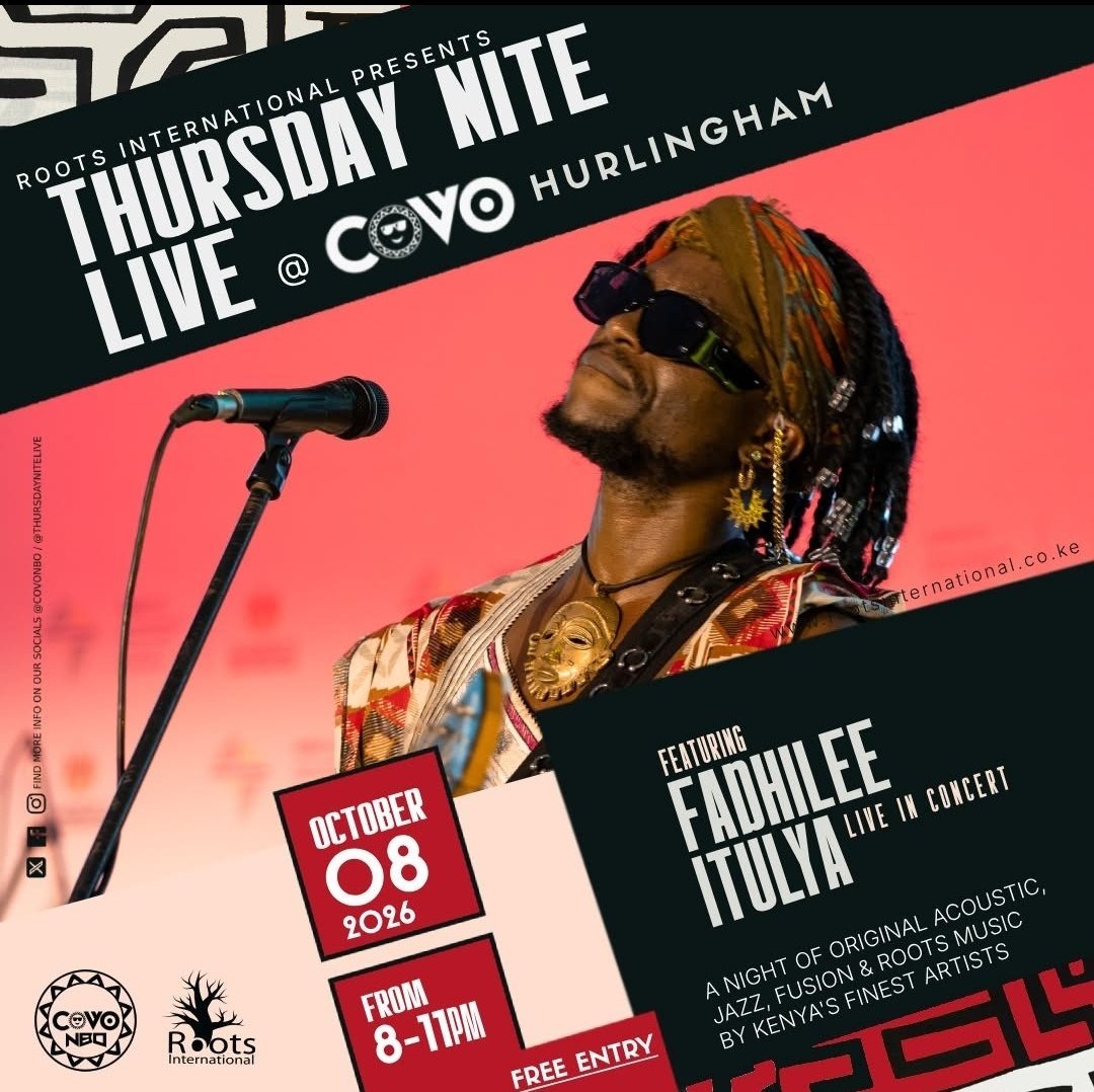 Sherehe_Plug's tweet photo. ๐ถ #Nairobi #LiveMusic
Tonight, Fadhilee Itulya brings Omutibo, jazz, roots and acoustic soul to #ThursdayNiteLive an evening of rich Kenyan sound, curated by @Rootsworldwide.
๐
Thu, 8 Oct | 8โ11PM
๐ Covo, #Hurlingham
๐๏ธ FREE ENTRY
#SherehePlug https://t.co/VfVfprPfZD
