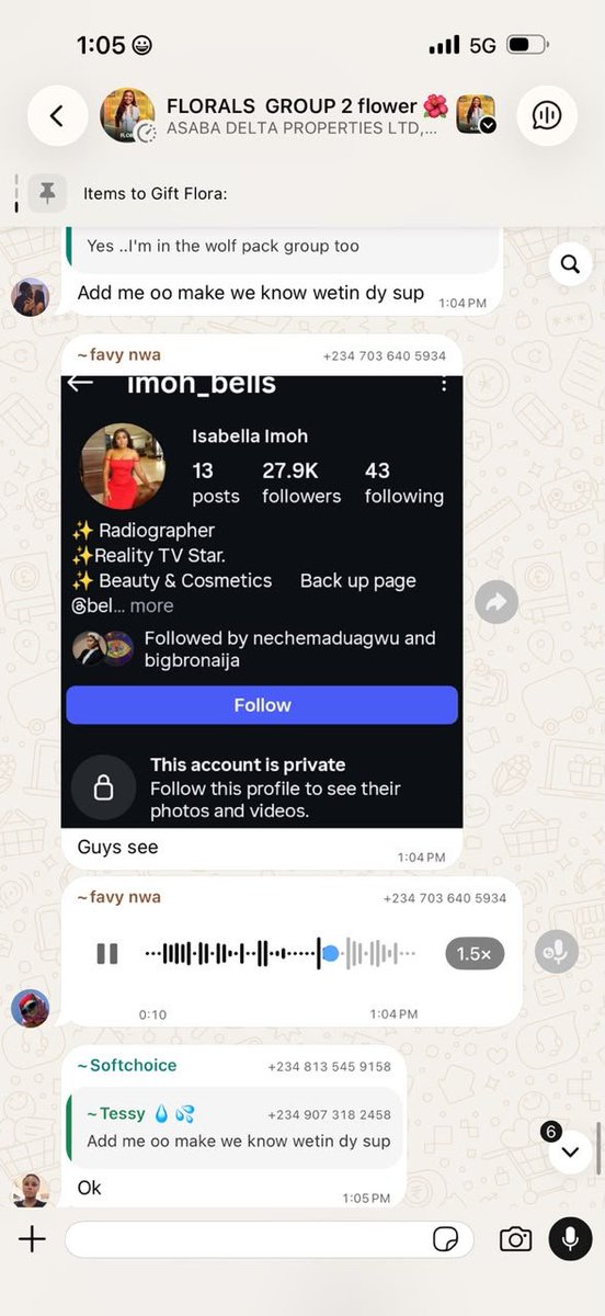 Flourishing4077's tweet photo. FLORA FANS SHOULD STOP THIS FOOLISHNESS OF GOING TO REPORT BELLS SOCIAL HANDLES.BERRIES ARE NOT THE ONE REPORTING YOUR FAVE ACCOUNT.ALWAYS FINDING WAYS TO BLAME BELLS AND BERRIES FOR YOUR MISFORTUNES.HER IG ALMOST GOT BANNED BECAUSE OF SOME PEOPLE'S STUPIDITY AND IT'S ON PRIVATE https://t.co/RGtAtZKnez