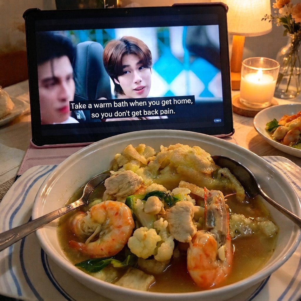inambpp's tweet photo. Just finished rewatching Me and Thee After Party and somehow ended up rewatching Me And Thee again over dinner. 😭🍜✨

Honestly, I’m never getting over this show. 💗

#MeAndThee #MeAndTheeSeries #GMMTV #DinnerVibes #ComfortShow https://t.co/C7hLOEP70W