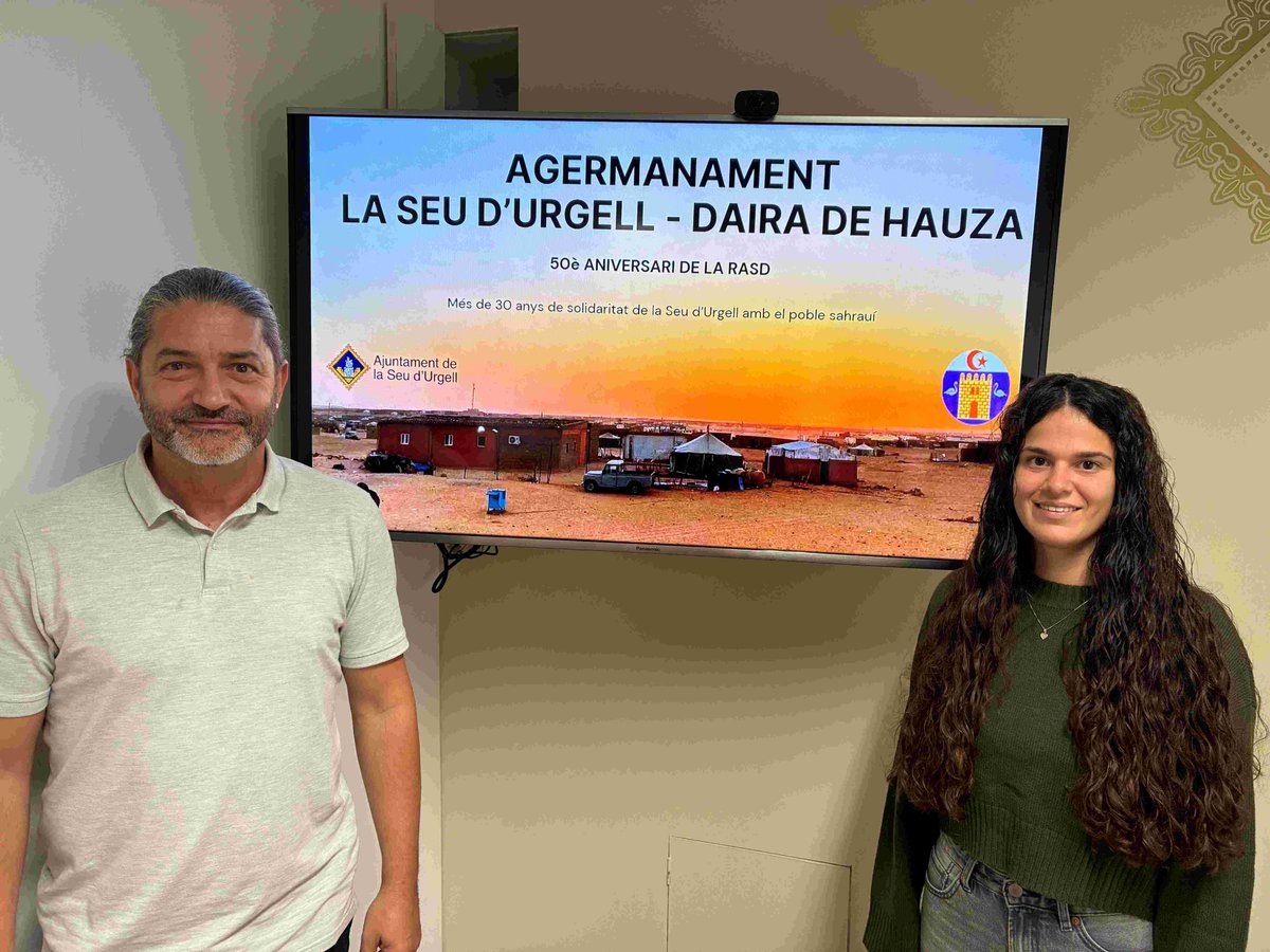 RadioSeu's tweet photo. Ampliació | #LaSeu formalitzarà un agermanament amb la daira de Hauza, al Sàhara Occidental. #AltUrgell + informació: https://t.co/oJh6MjeRYD https://t.co/CIni8W2S7f
