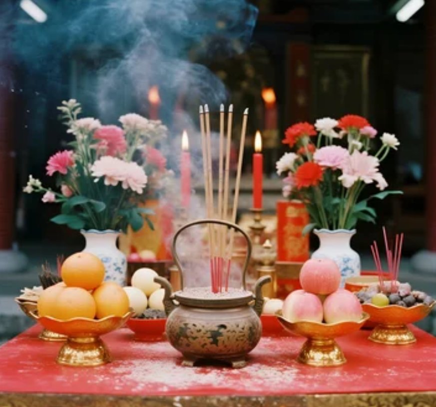 EmiliaCroszu's tweet photo. Los espíritus malignos son derrotados, los instrumentos rituales se preparan bien. https://t.co/RgMs4uMehj