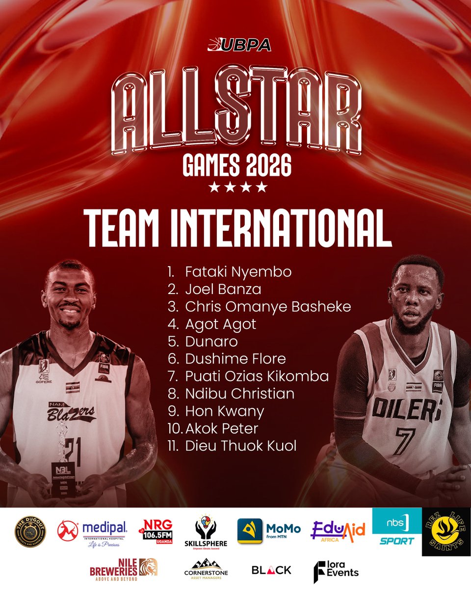 UBPA_'s tweet photo. To the main event of the day. 

Team UG vs Team International. 
Hoima stories might be less compared to this time round 😂 

See you all tomorrow. 
https://t.co/32QhV3Ghns

#UBPAAllStarFest2026 https://t.co/Kdh0OxUK4g