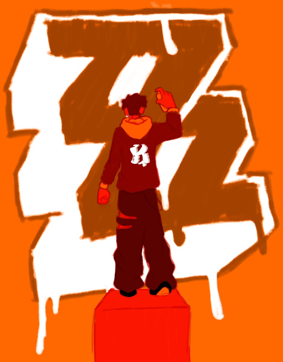 KazMK06's tweet photo. #ZZZoctober 6 - Graffiti https://t.co/rWii2rRced