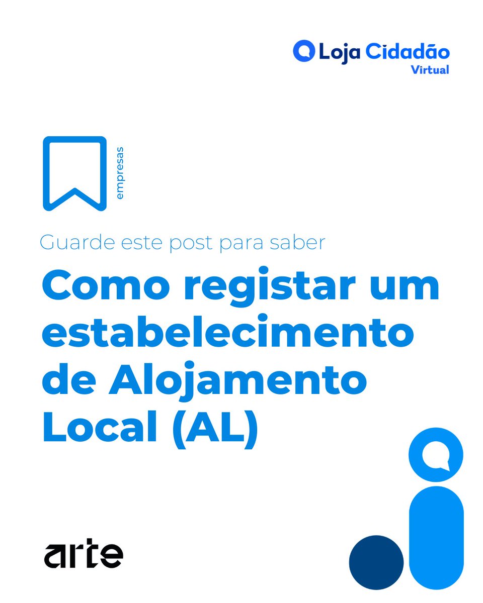 arte_gov_pt's tweet photo. Sabia que é possível registar ou alterar a atividade de Alojamento Local (AL) totalmente online?🏠💻
🔗O serviço está disponível na Loja de Cidadão Virtual do portal gov.pt em https://t.co/5OvAawPJ9I.
#ARTEGov #govpt #lojacidadaovirtual #AL #PRR https://t.co/f2cwwmg78E