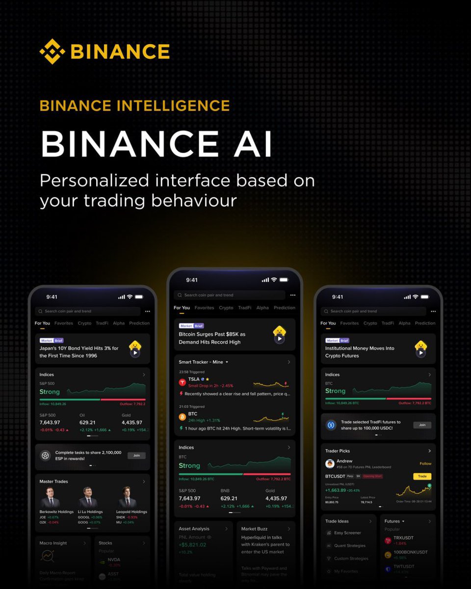 ArxSato's tweet photo. 🧵 I just tested #BinanceAI

I wanted to see whether it could actually help me understand the market and find trade ideas—or if it was just another AI feature that sounds good on paper.

Here’s my honest feedback 👇 https://t.co/uFTRSbIRdn