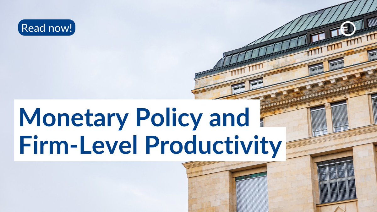 oenb's tweet photo. 🏭 New Working Paper: Tighter monetary policy reduces productivity-enhancing investment and lowers firm-level productivity. Effects are strongest for highly leveraged firms and under persistent financing constraints.

🔗 https://t.co/01wvQqmHcO

#MonetaryPolicy #BusinessEconomics https://t.co/xJTDdd4A1J