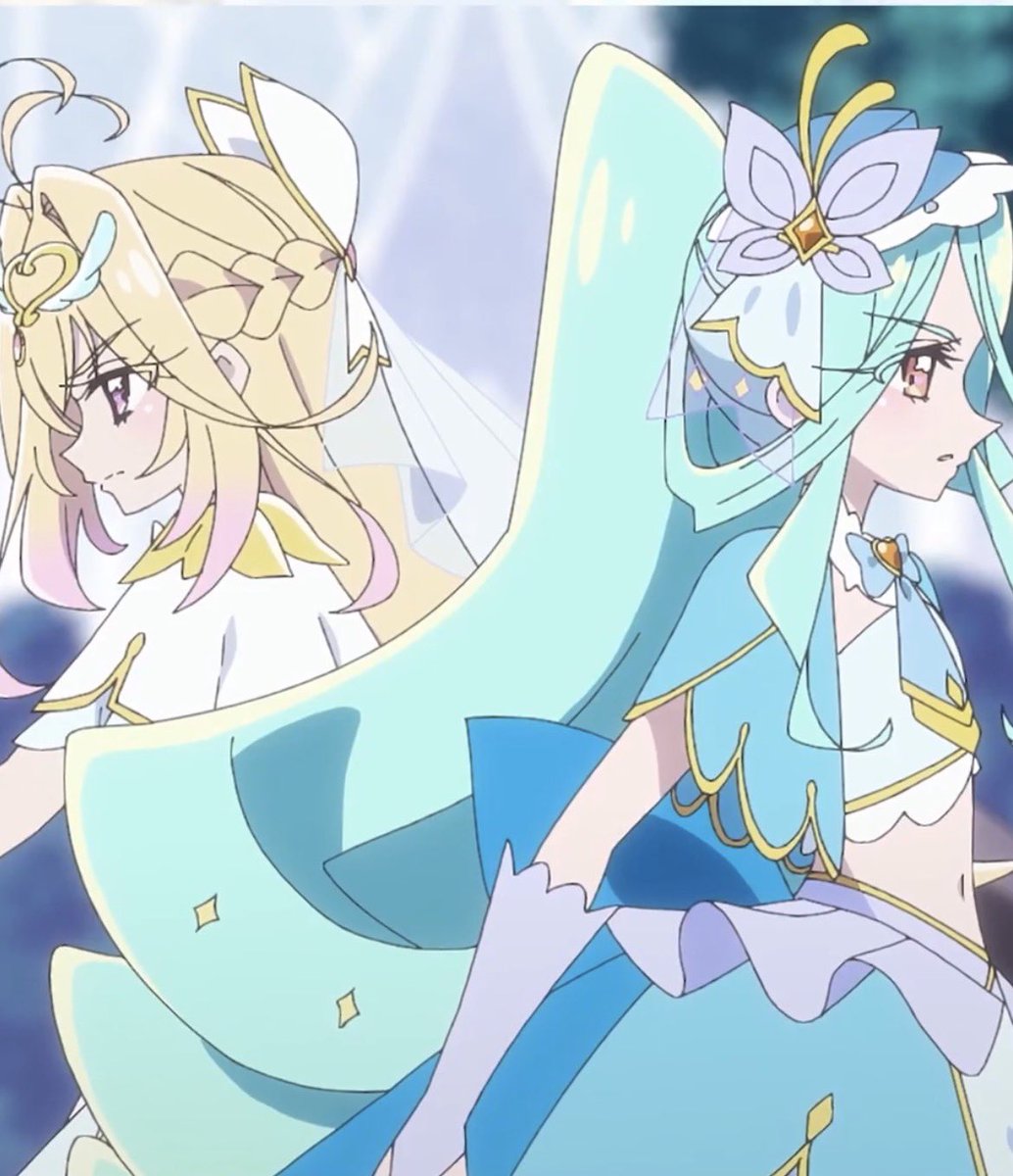 Erieru_2's tweet photo. もっとみんなにるるくれの可愛さを知ってもらいたい…
 #プリキュア #precure https://t.co/8m3nTBnLcW