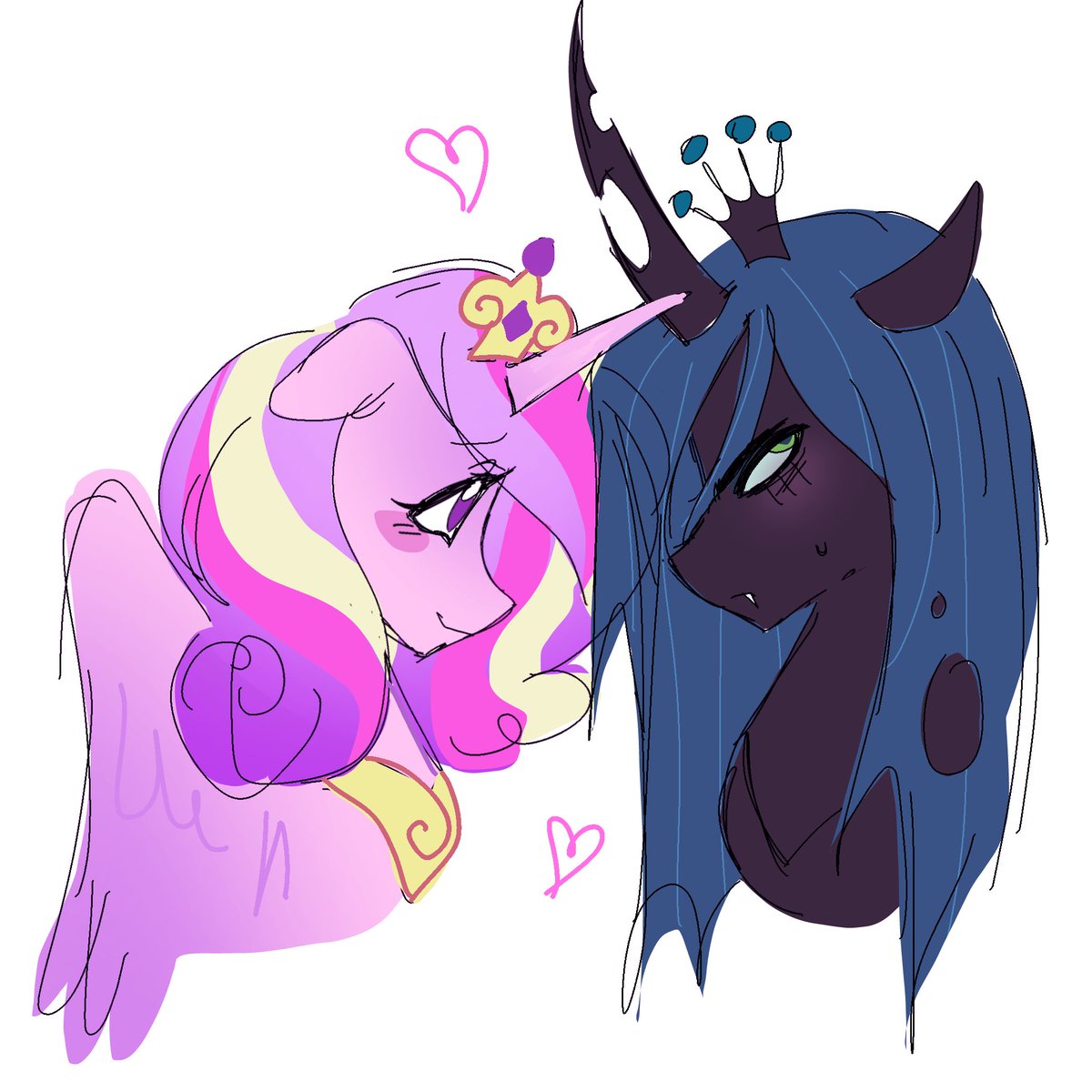 gruzomeow's tweet photo. #Cadence #Chrysalis #Mlp #MyLittlePony #artmoots

🩷 https://t.co/GtgoCUn37j