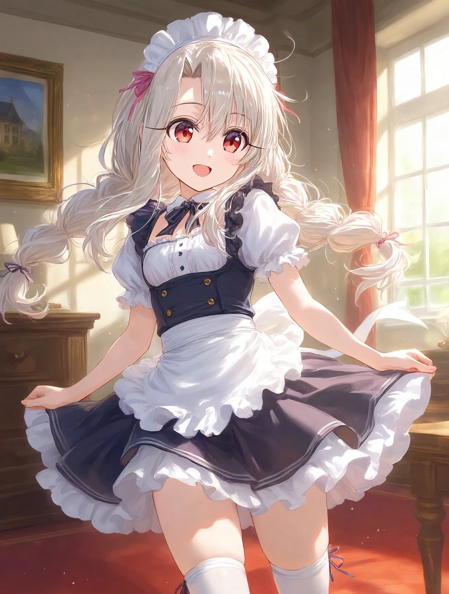 serafu0009's tweet photo. #AIイラスト #プリズマイリヤ #イリヤスフィール・フォン・アインツベルン #イリヤ #Fate #GrandOrder #2wei https://t.co/4S8TEHRz4i