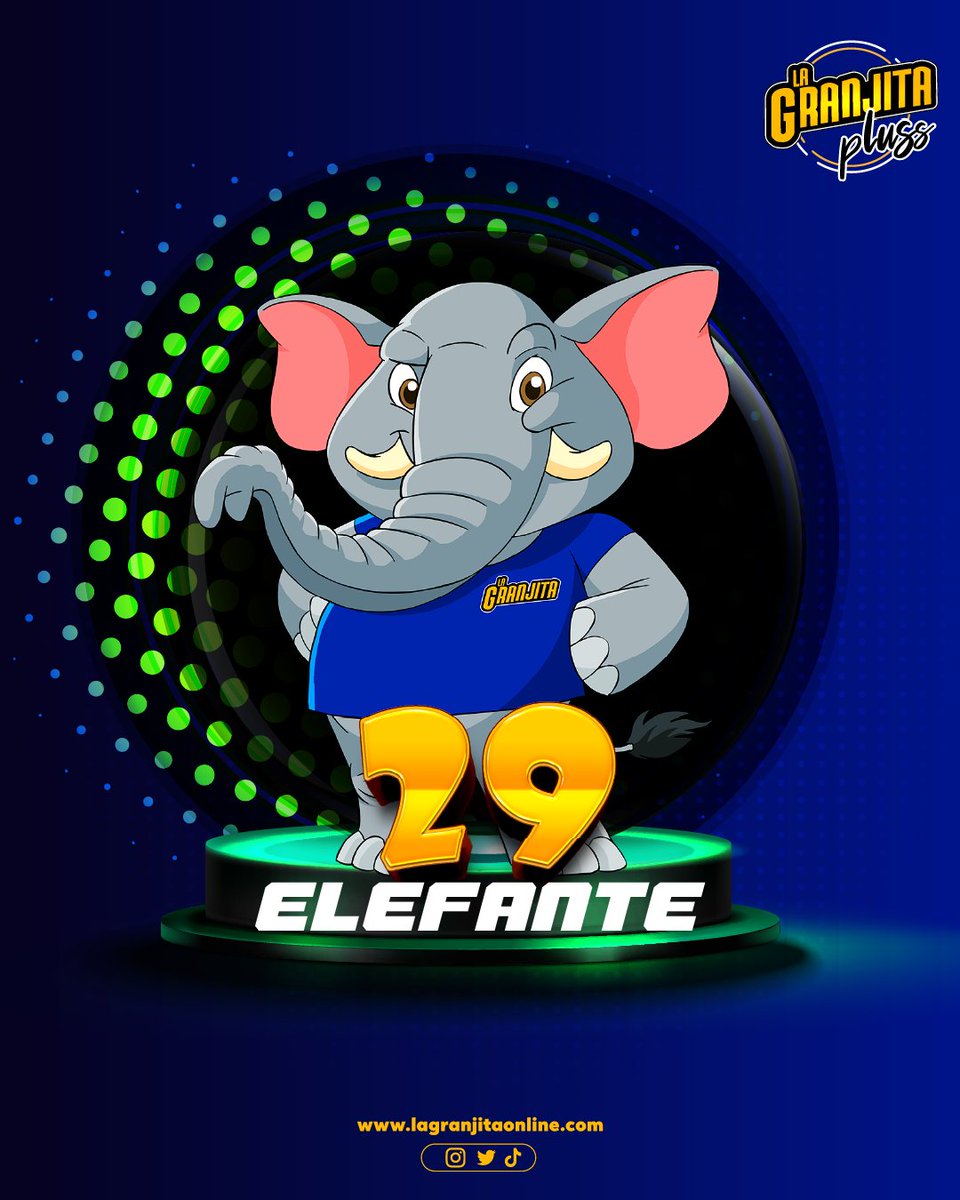 granjitaplus's tweet photo. 29 - ELEFANTE
8:10 AM
08/10/2026 https://t.co/X4TuHhmg7F