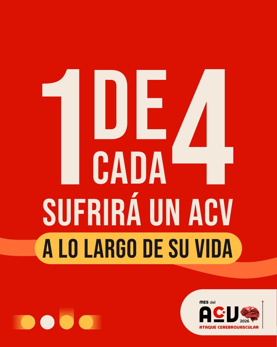 ACEVE_Chile's tweet photo. El ACV no avisa, pero se puede prevenir.
Muchos de los factores que aumentan el riesgo están directamente relacionados con nuestros hábitos diarios. La buena noticia es que pequeños cambios sostenidos en el tiempo pueden hacer la diferencia. 
#PonteLaCamisetaACV, ¡y comparte! https://t.co/ACFqqmcF1j