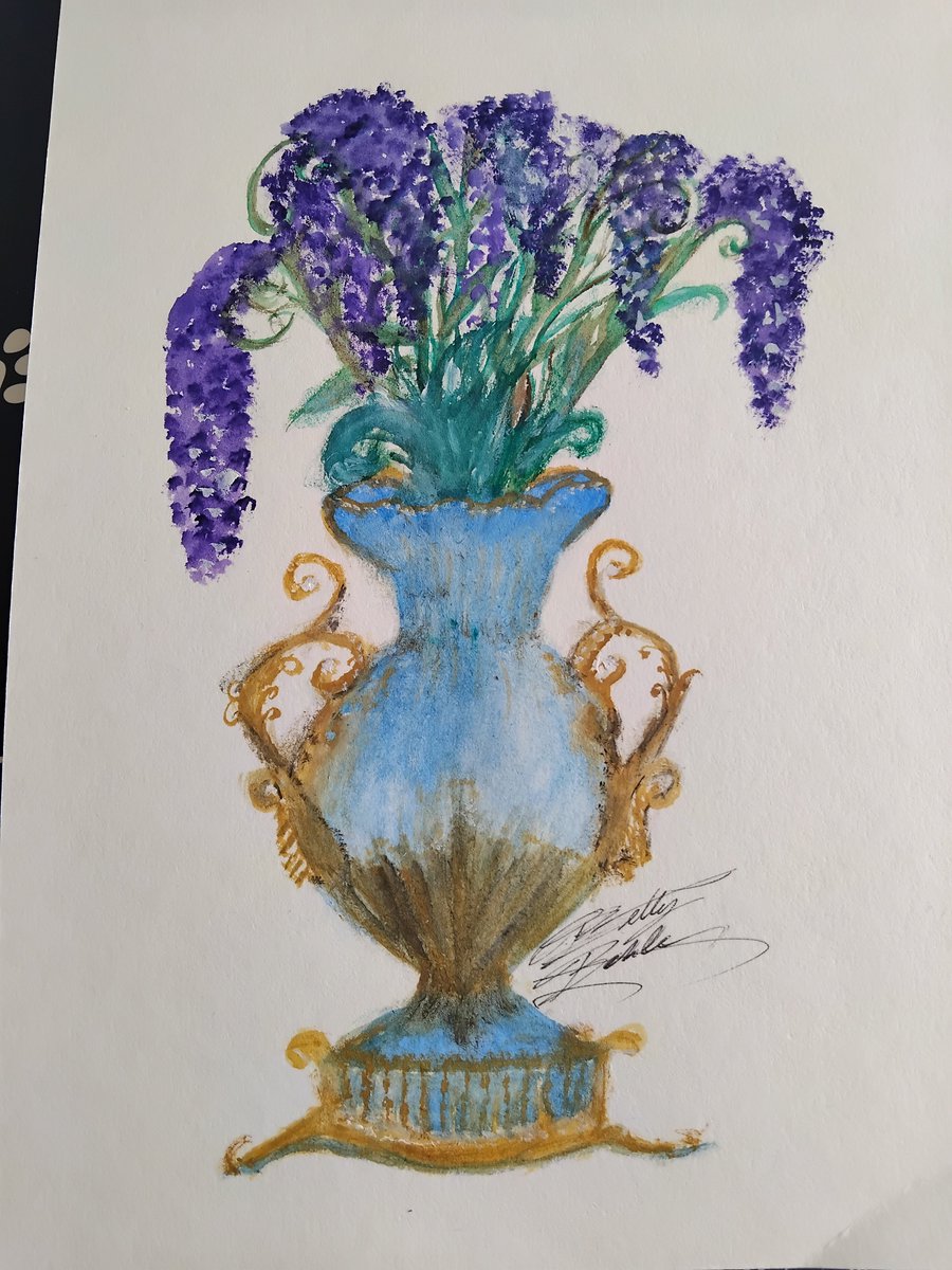 BettyBehle's tweet photo. .Élégance florale.
#peinture 
#art
#nature
#aquarelle https://t.co/FQhflU68GK