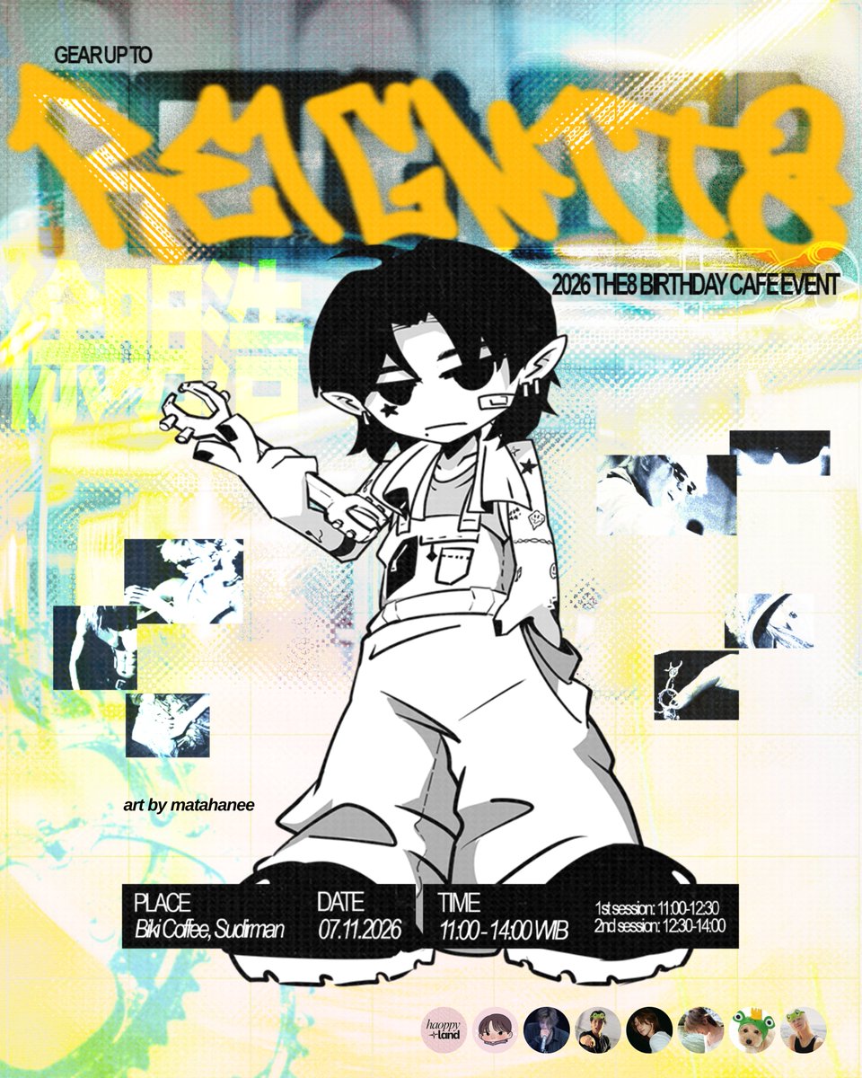 8starsINA's tweet photo. ๐๐ฉโ๐จ ๐ฉ๐๐ข๐ ๐ฉ๐ค โขโขโข
ใ REIGNIT8 ๐ ใ!
๐ฑ 2026 THE8 BIRTHDAY CAFE EVENT IN JAKARTA ๐ ๏ธ
๐๏ธ November 7th, 2026 (SUN)
โ 11:00-14:00 WIB
๐ Biki Coffee, Sudirman
RSVP OPEN: 11.10.2026 | 20:00 WIB
Art by @matahanee ๐
More details nextโผ๏ธ
#REIGNIT8 #The8Day2026
#Minghao https://t.co/PK7A1vjppW