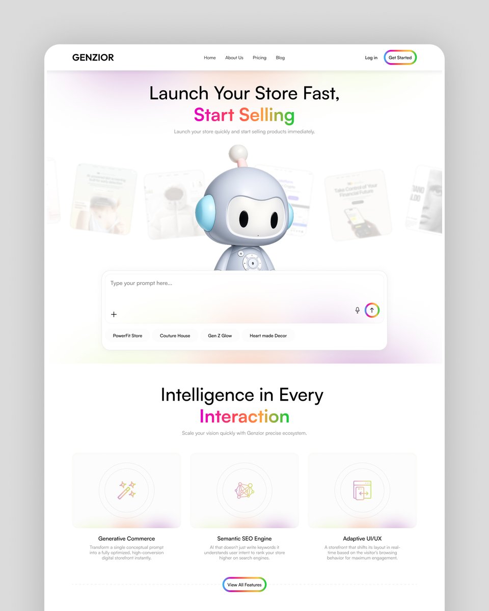 SahilDobariya24's tweet photo. E-Commerce SaaS Landing Page 🤖 https://t.co/Fnk1X5snvh
