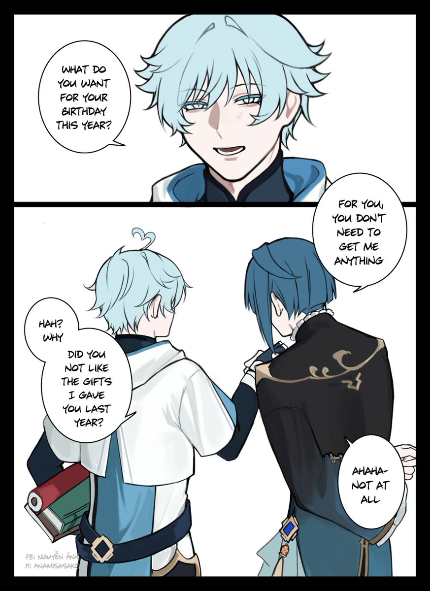 AnamiSasako's tweet photo. Xingqiu's gift #行重 #Xingyun https://t.co/5pOQkHHHwg