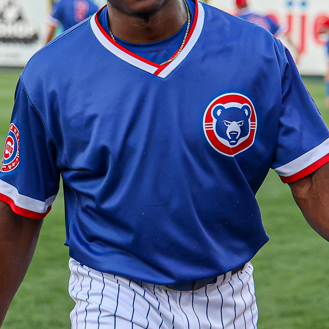 SBCubs's tweet photo. GREAT BIG JERSEY SALE 🏷️
All South Bend Cubs jerseys, including game worn theme night jerseys, are 25% off.  
Up your game by having your jersey personalized for an additional charge. 
Use promo code SBC-JERSEY25. Offer valid in-store and online, ends 10/11.
SHOP: https://t.co/DsTMYUIi9w