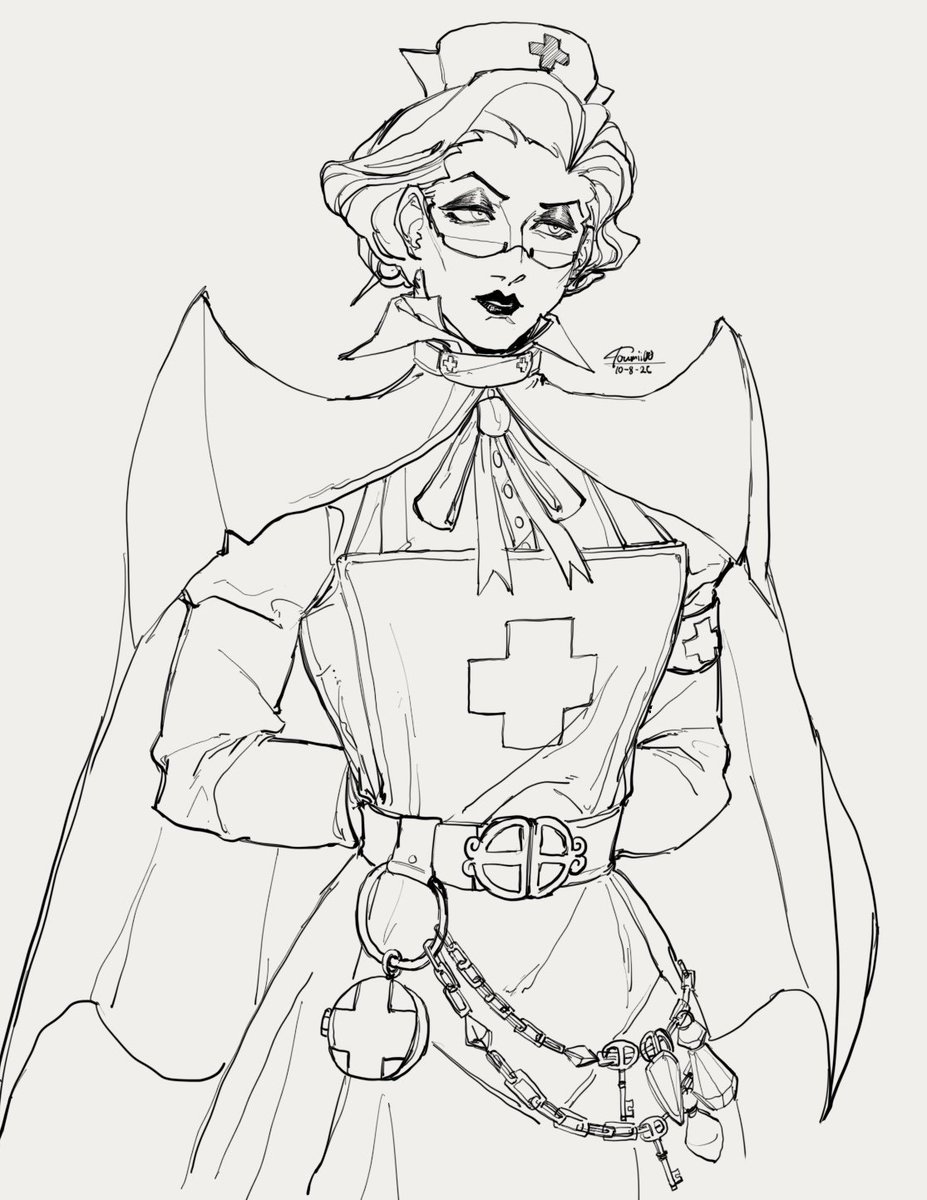 00iimuot's tweet photo. I'm so ass at hero shooters but I'll try for her🙏🙏 #nurseharrow #deadlock https://t.co/86csrqTVLh