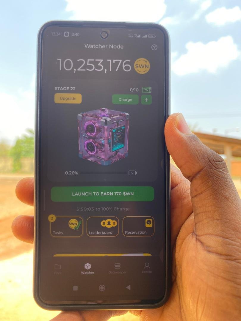 teskpicoin's tweet photo. Hi there, I'm launching my Watcher Node to secure
@DeNetPro, how about you? 

storage network live from Lagos! LFG!!! #WatchersEverywhere https://t.co/J1KtLSDpeX
