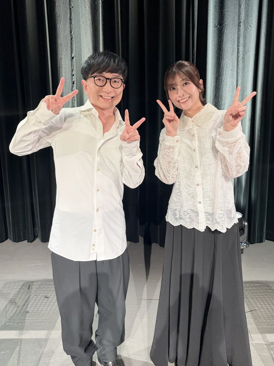 Rabbit_Note_P's tweet photo. 朗読劇 Weeknight Storytime
「超訳文学 太宰治
～一人芝居、あるいは二人芝居～」
公演終了📚️
~~~~~~~~~~~~~~~~~~~~

ご来場・ご視聴ありがとうございました✨️
アーカイブ配信もお見逃しなく👀
https://t.co/pykb8OO4wy

#太宰治 #野島裕史 #沼倉愛美 https://t.co/iauEP4Cv0o