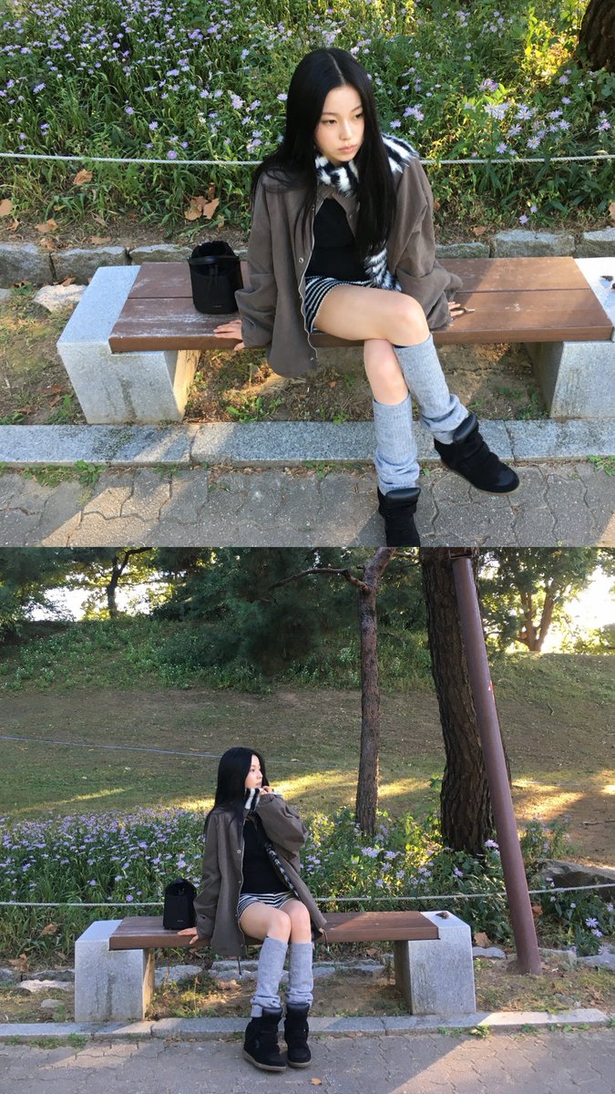 WE_NMIXX's tweet photo. 가을아 좀 더 있다 가~ 내 소원이야🍂

#NMIXX #엔믹스
#규진 #KYUJIN https://t.co/lWXnQ0pyt6