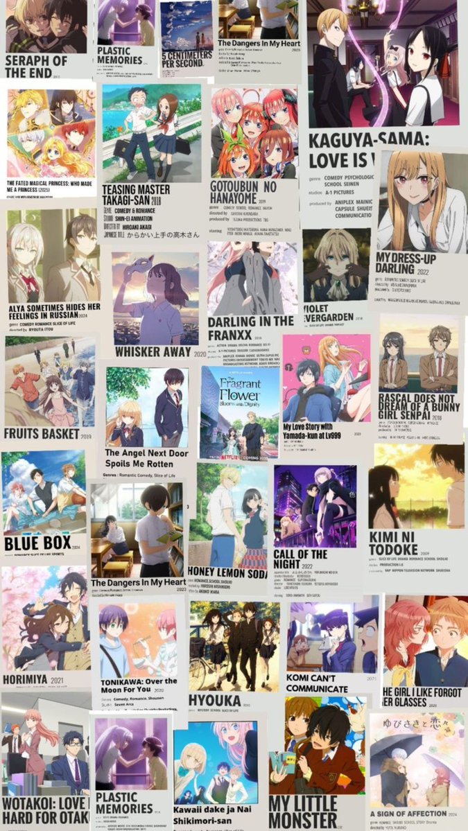 animespiritnews's tweet photo. What's your Favourite Romance Anime From This List ? 🔥💕✨ https://t.co/Ib5caIfIhI