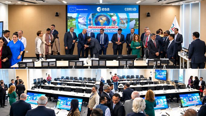 MoDmv's tweet photo. NDMA participates in the High-Level Launch of the EU-funded South Asia Disaster Risk Reduction (SA-DRR) Programme.

@NDMAmv https://t.co/azcvbaHkxT